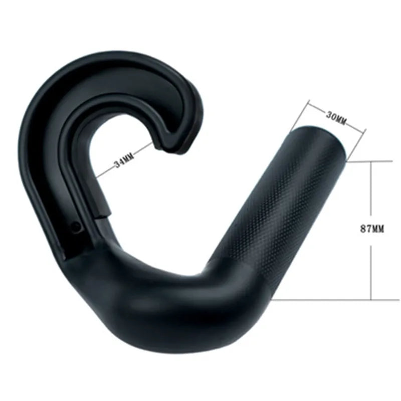 Ergonomic Pull-Up Hand Grip Hooks | TheFormX™