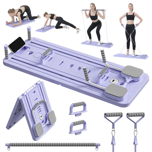 All-in-One Pilates Board with Resistance Bands | TheFormX™