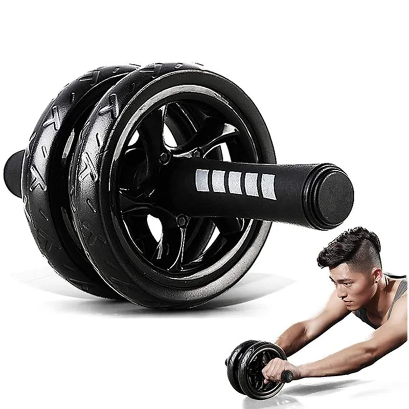 Double-Wheel Ab Roller with Knee Mat | TheFormX™