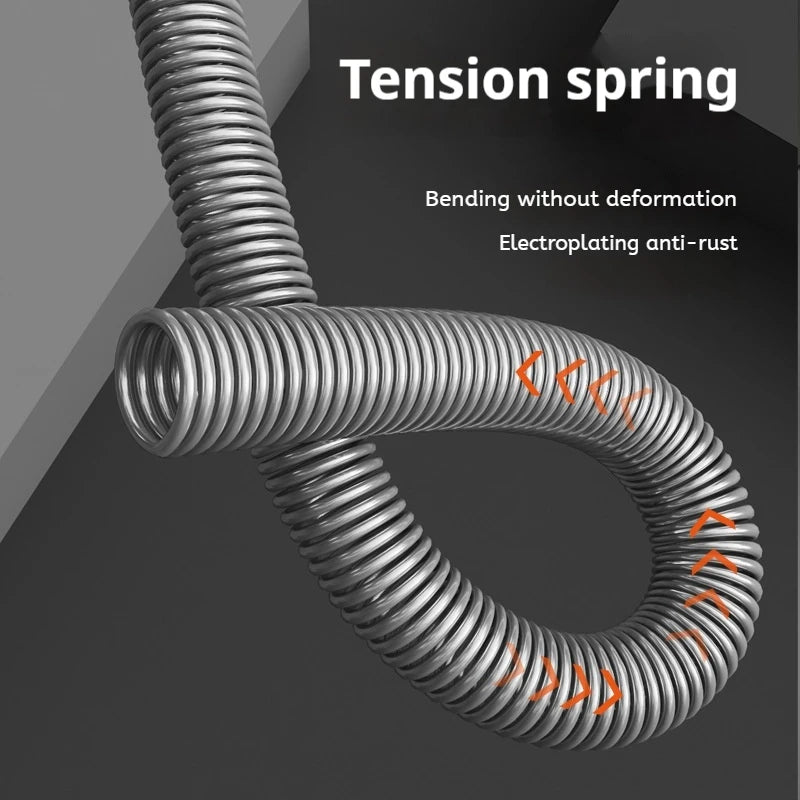 Heavy-Duty Adjustable Chest Expander – Dual & Triple Spring Resistance Bands | TheFormX™