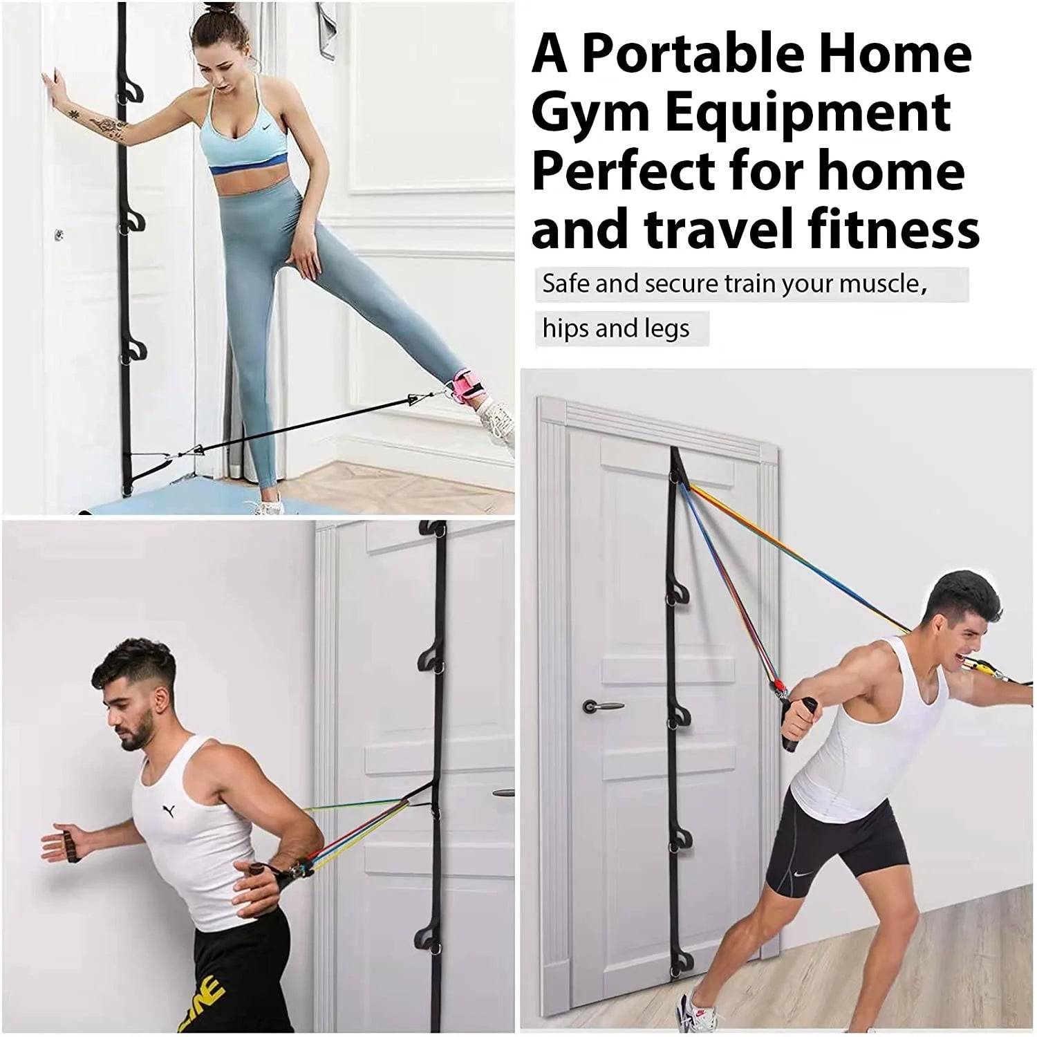 Adjustable Door Anchor Strap for Resistance Bands | TheFormX™ - TheFormX