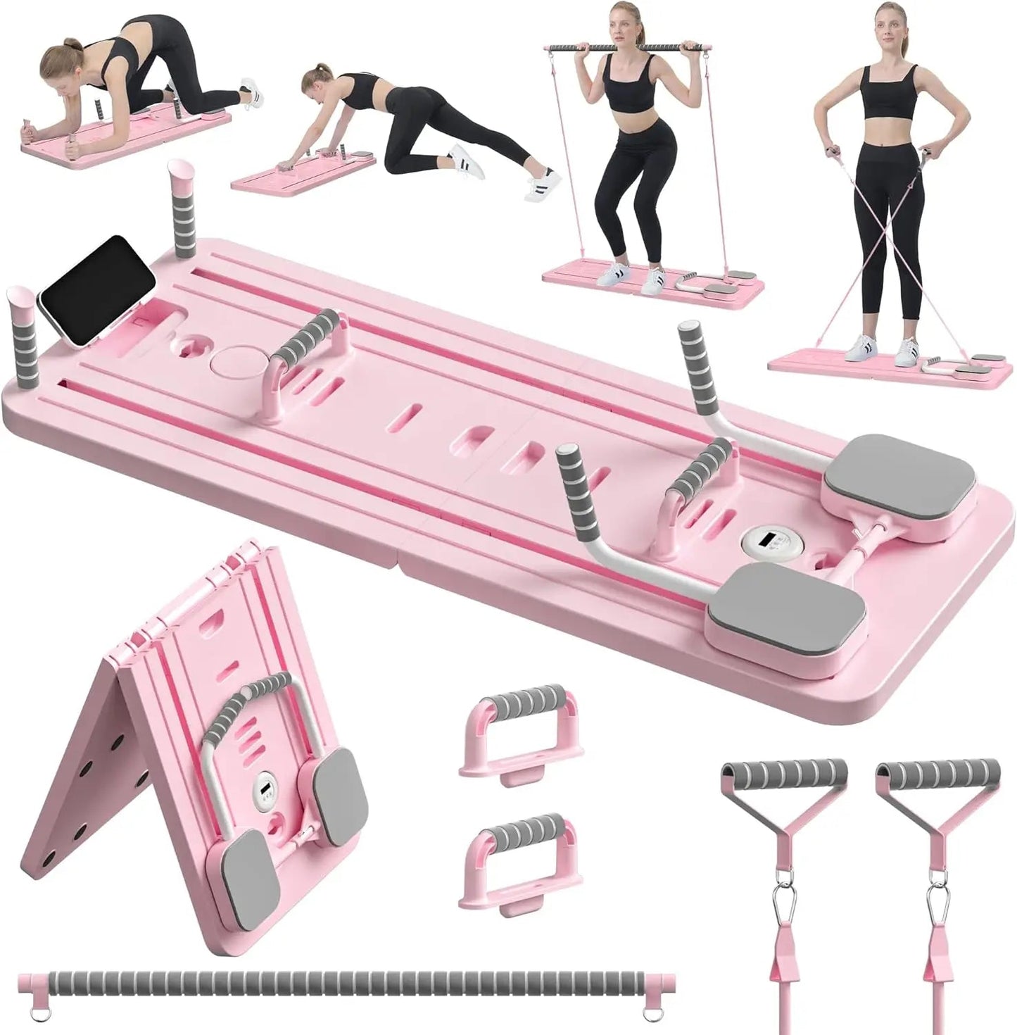All - in - One Pilates Board with Resistance Bands | TheFormX™ - TheFormX