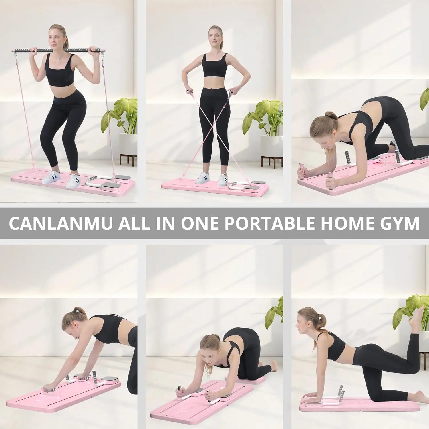 All - in - One Pilates Board with Resistance Bands | TheFormX™ - TheFormX