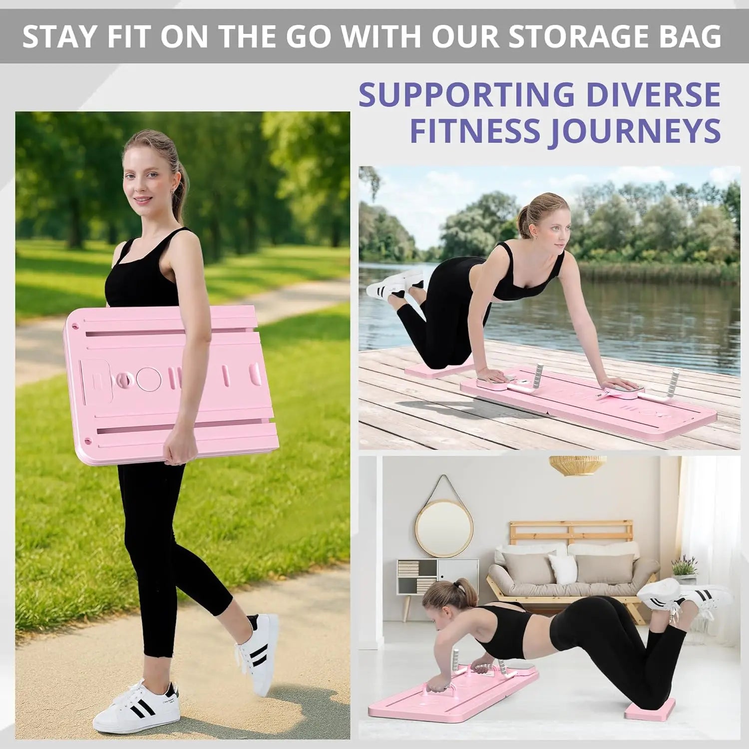 All - in - One Pilates Board with Resistance Bands | TheFormX™ - TheFormX