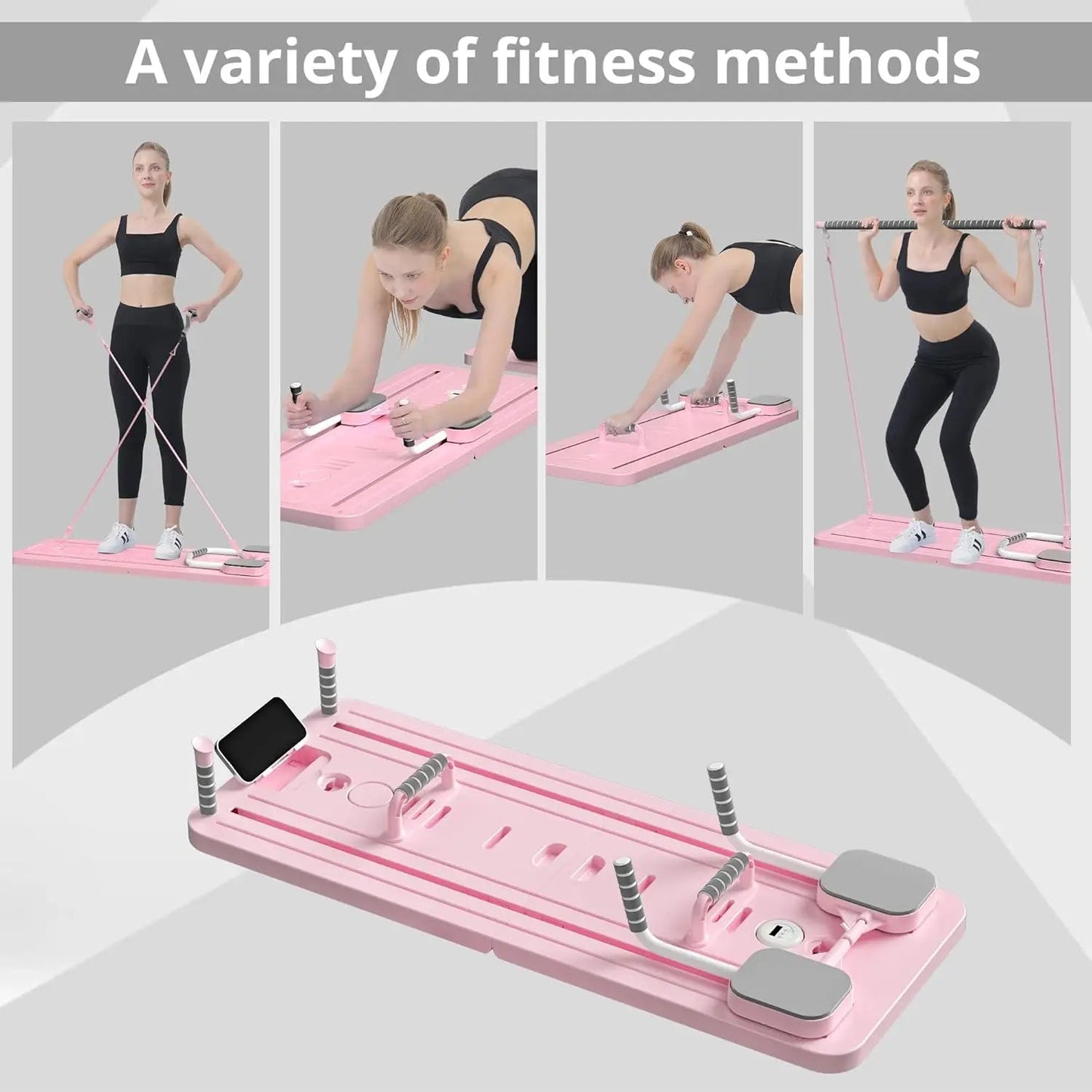 All - in - One Pilates Board with Resistance Bands | TheFormX™ - TheFormX