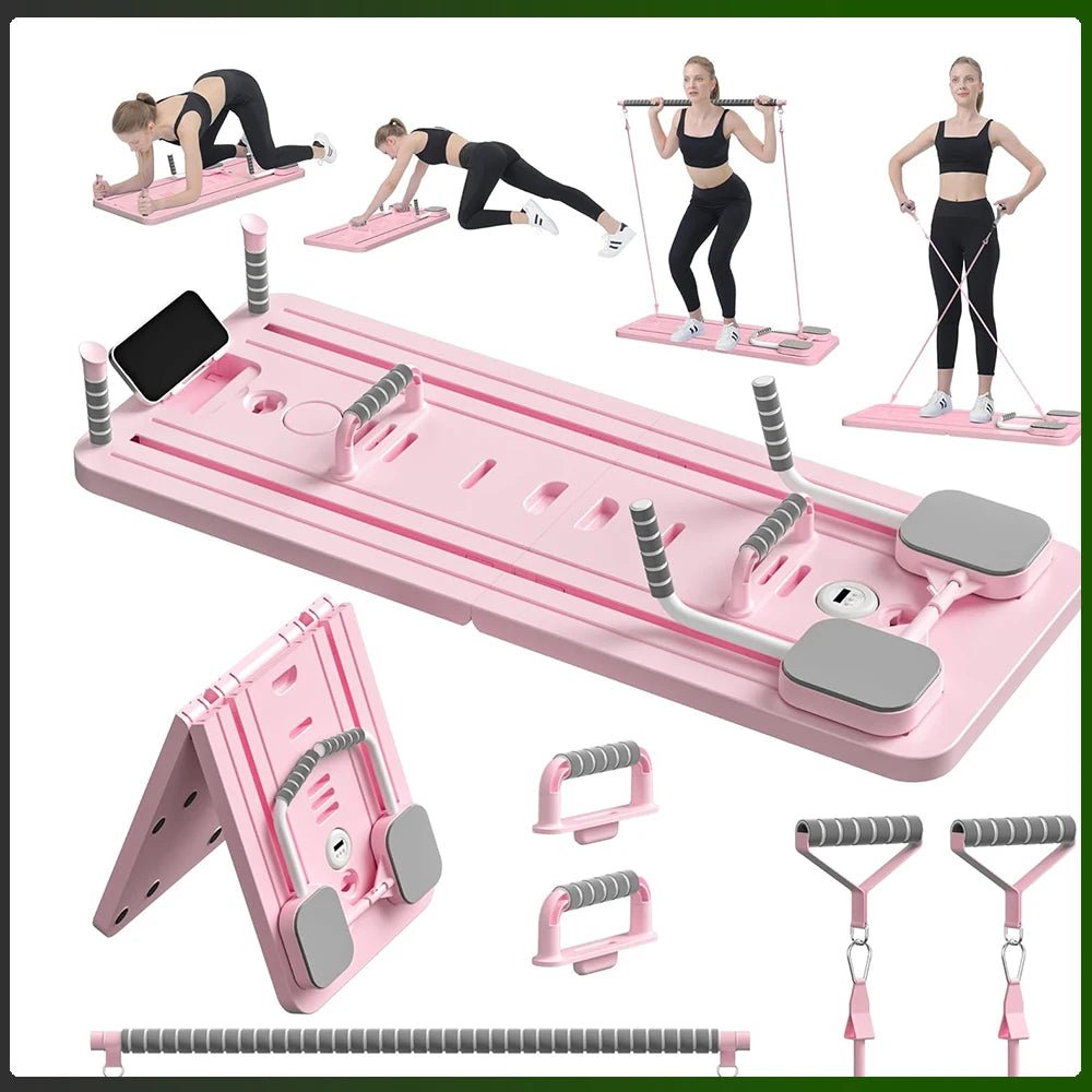 All - in - One Pilates Board with Resistance Bands | TheFormX™ - TheFormX