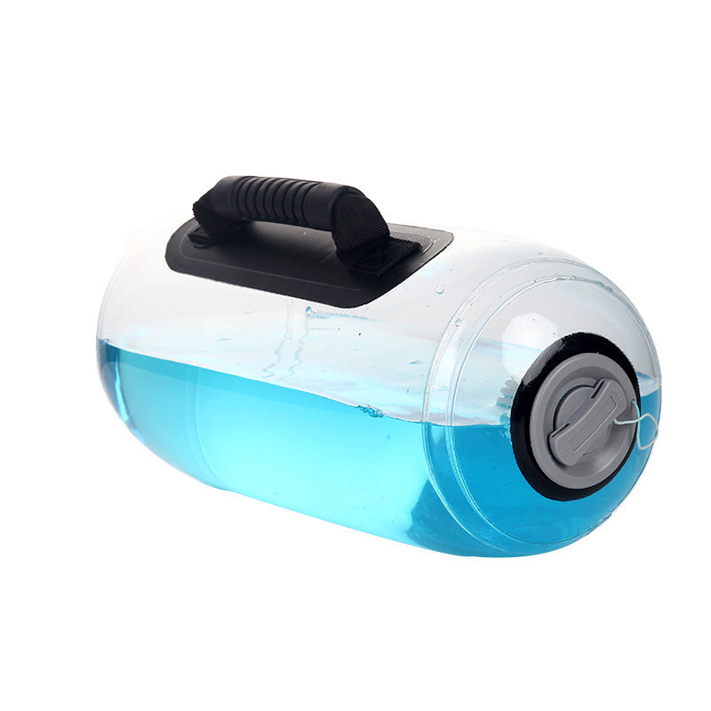 TheFormX™ Transparent Water Dumbbell – Adjustable Weight Training Bag