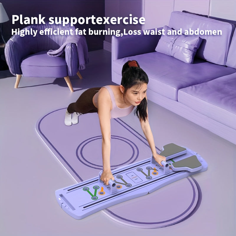 TheFormX 8-in-1 Home Gym Fitness Board with Resistance Bands, Balance Bar & Core Trainer