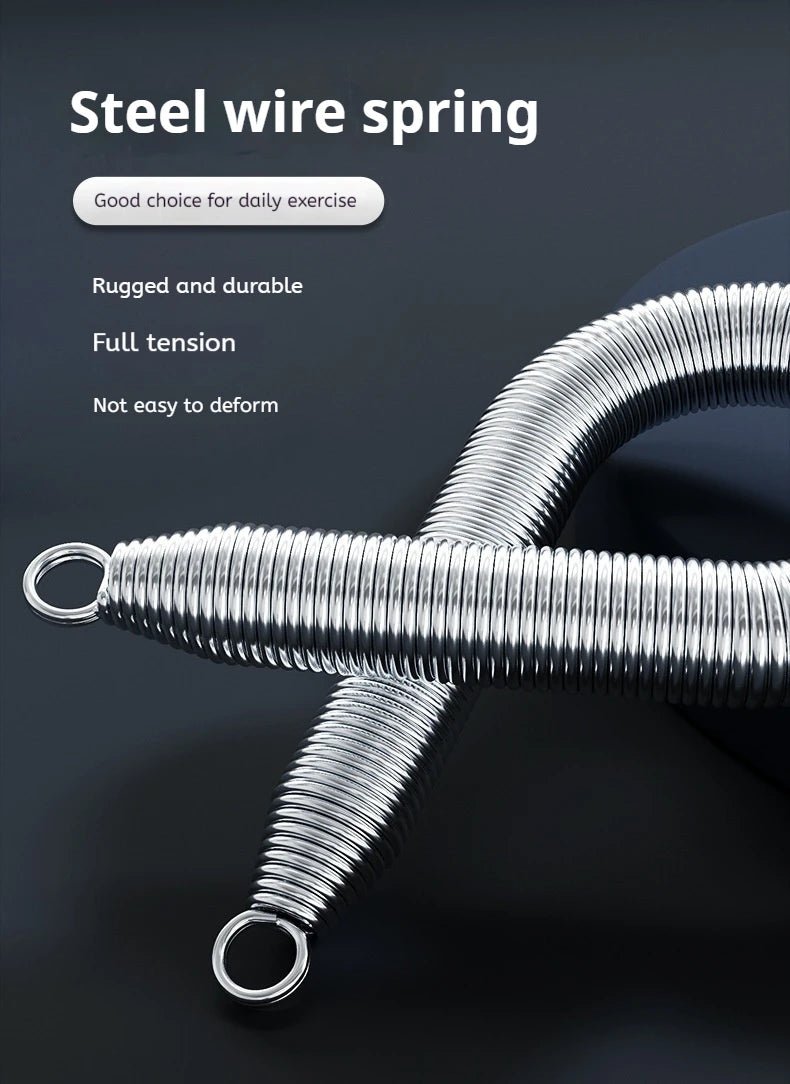 Heavy - Duty Adjustable Chest Expander – Dual & Triple Spring Resistance Bands | TheFormX™ - TheFormX