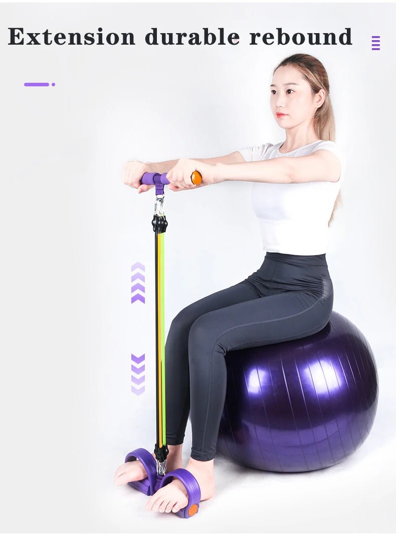 Multifunction Elastic Pedal Resistance Band | TheFormX™ - TheFormX