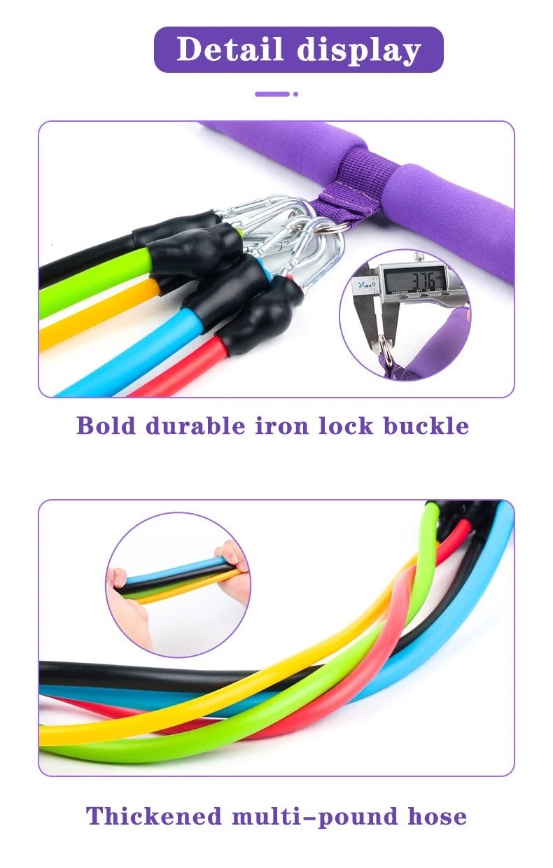 Multifunction Elastic Pedal Resistance Band | TheFormX™ - TheFormX