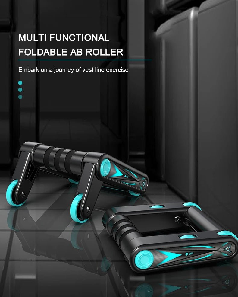 Multifunctional Foldable Abdominal Roller Wheel | TheFormX™ - TheFormX