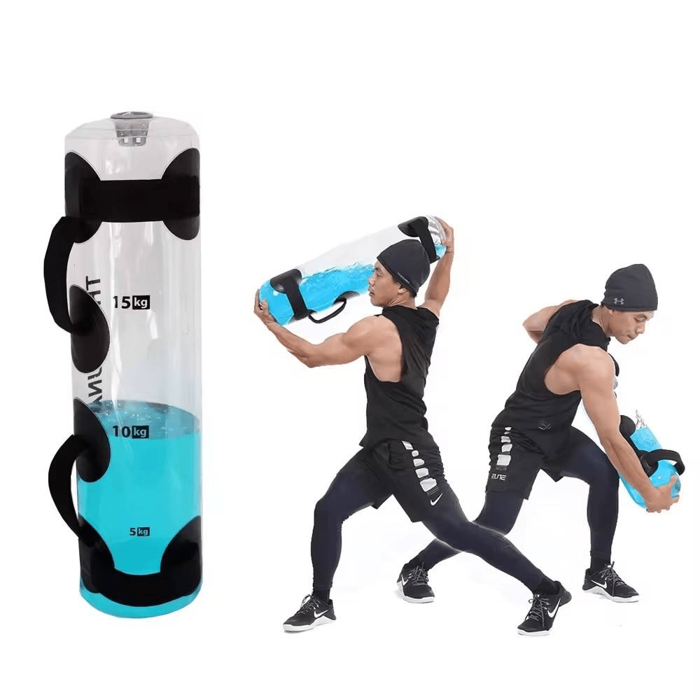 Transparent Water Dumbbell – Adjustable Weight Training Bag | TheFormX™ - TheFormX