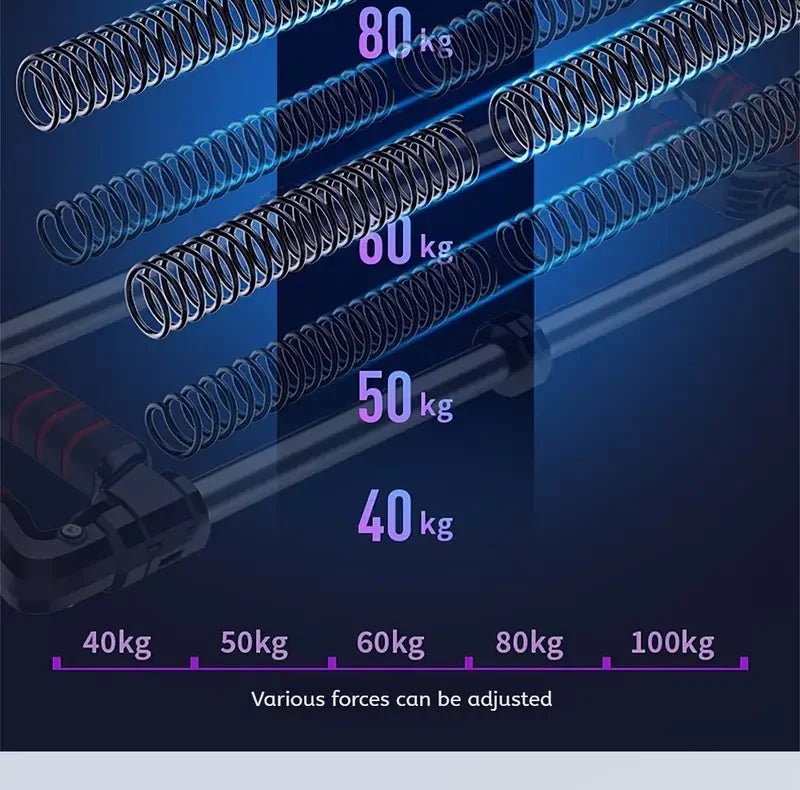 Up to 220 lbs (100 kg) Resistance Two - Way Power Bar for Chest, Arms & Core | TheFormX™ - TheFormX