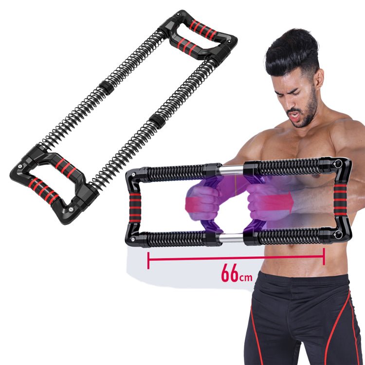 Up to 220 lbs (100 kg) Resistance Two - Way Power Bar for Chest, Arms & Core | TheFormX™ - TheFormX